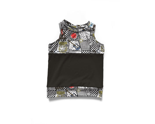 Skate rock  Boy tank