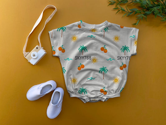 Beach oversized romper
