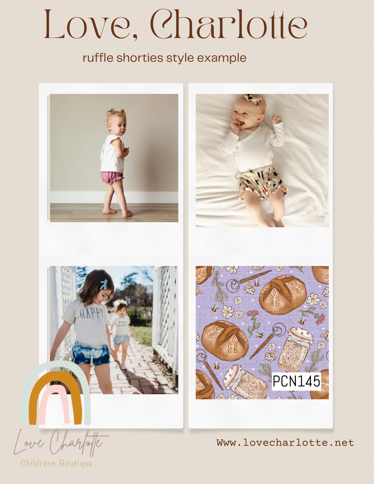 Sour dough Ruffle shorties