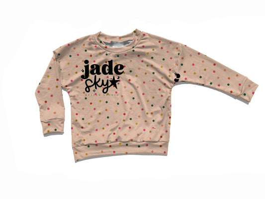 Dots Dolman top