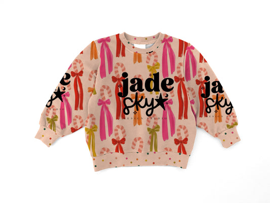 Candy cane Crewneck