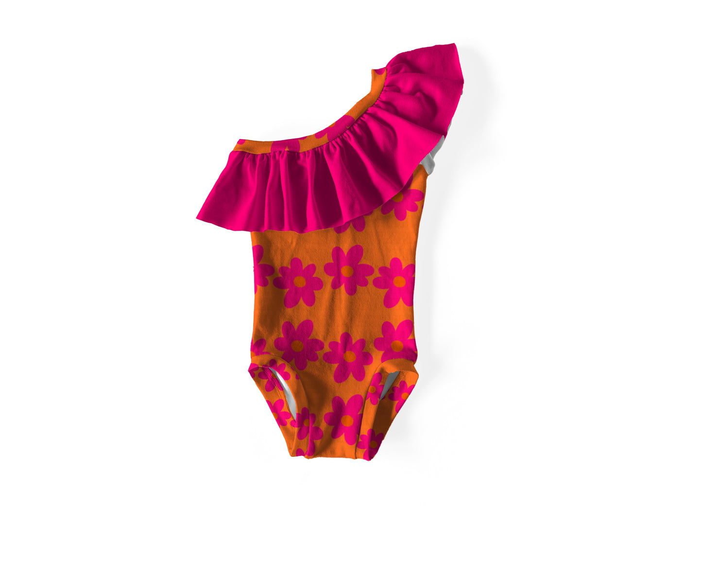 Pool flowers Isla with neckline ruffle
