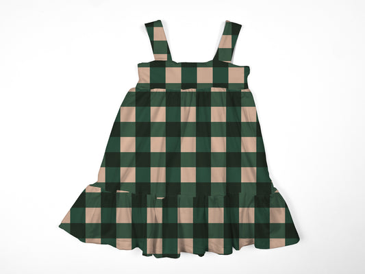 Plaid ivy dress