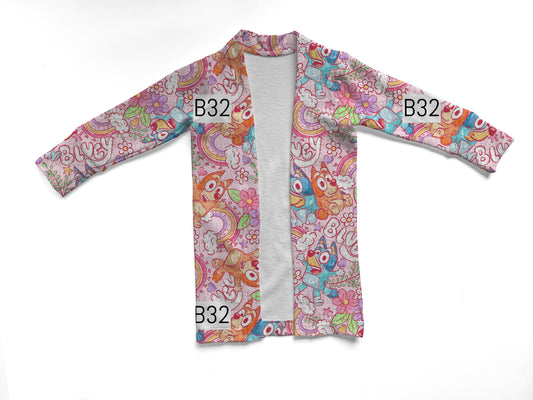 Pink rainbow cardigan