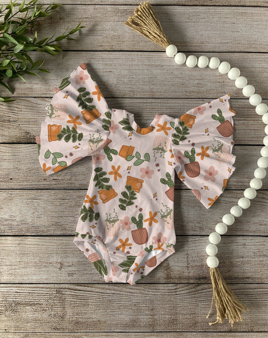 Plants Circle sleeve Leo
