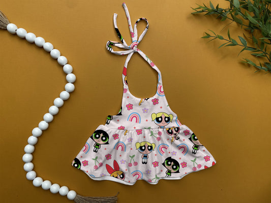 Power puff Clementine top