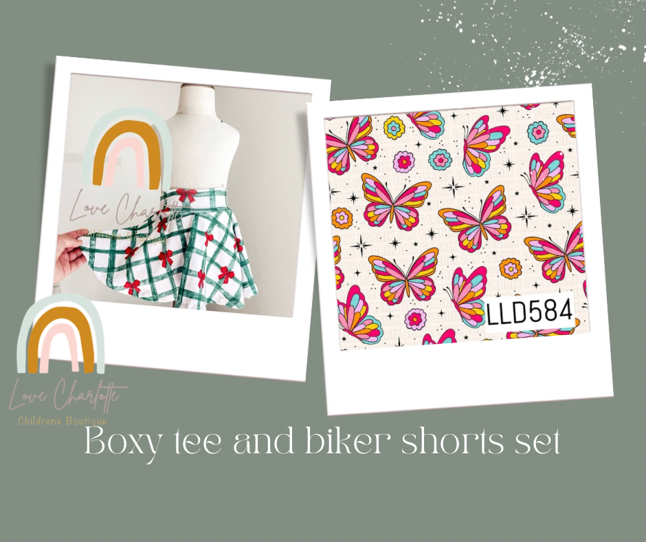 Butterfly  Skirted bummie