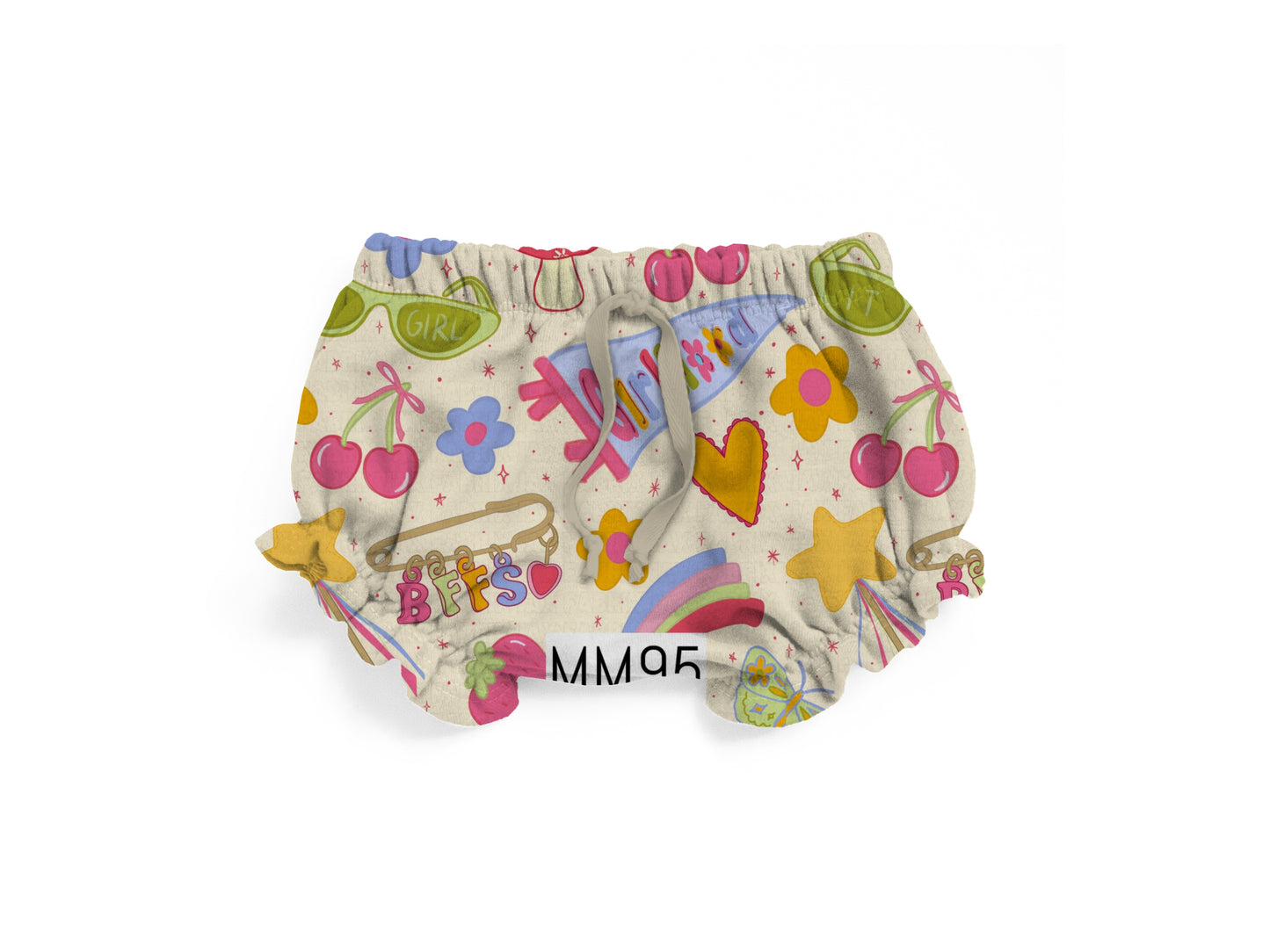 Girl hood Ruffle shorties