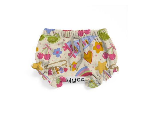 Girl hood Ruffle shorties