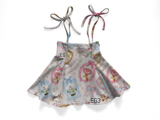Toys tie skirt