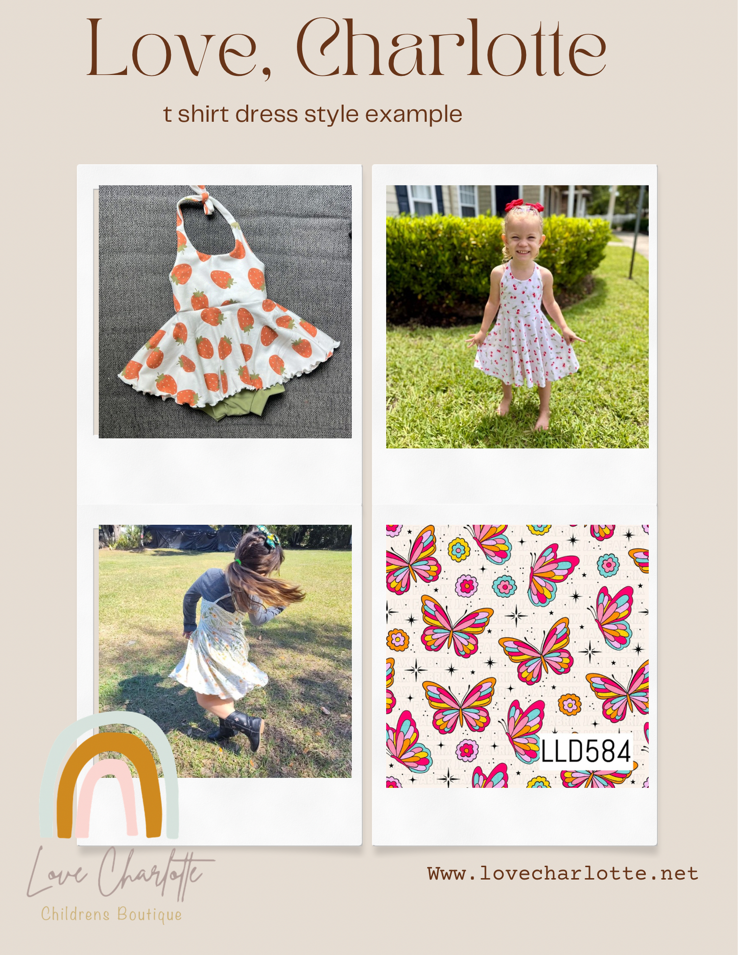 Butterfly brielle ( romper or dress)