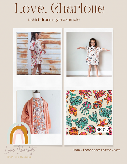 Jellies  T shirt dress